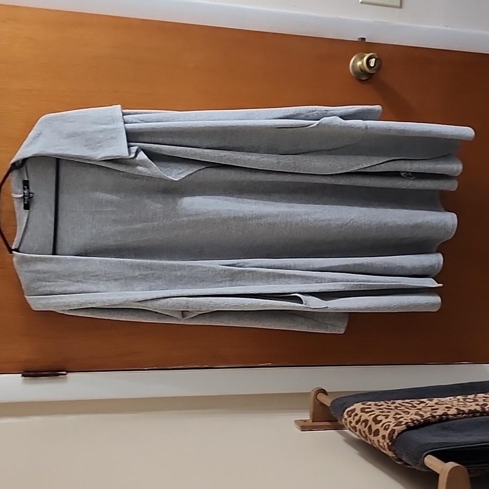 White Mark Women's Plus North Hooded Long Cardigan